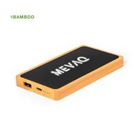 POWERBANK IN BAMBOO CON INCISIONE LUMINOSA